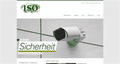 Desktop Screenshot of iso-security.de