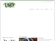 Tablet Screenshot of iso-security.de
